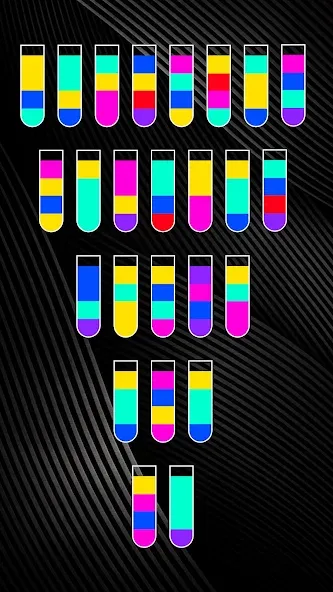 Взломанная SortPuz 3D: Water Color Sort (СортПаз 3Д)  [МОД Бесконечные монеты] — стабильная версия apk на Андроид screen 4