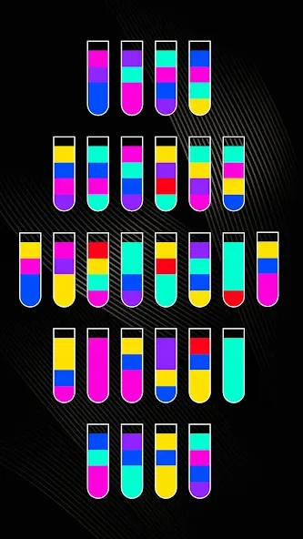 Взломанная SortPuz 3D: Water Color Sort (СортПаз 3Д)  [МОД Бесконечные монеты] — стабильная версия apk на Андроид screen 5