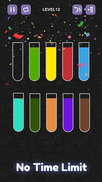 Скачать взлом Water Sort Puzzle — Sort Color  [МОД Бесконечные деньги] — полная версия apk на Андроид screen 5