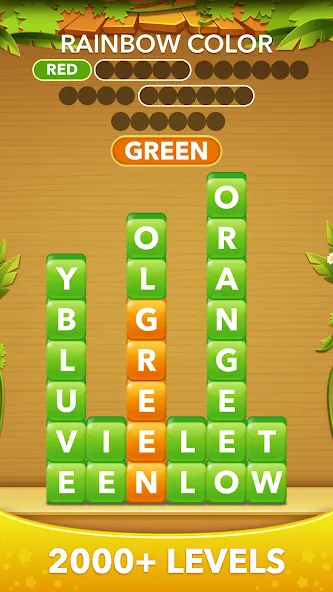 Взлом Word Heaps -Connect Stack Word  [МОД Бесконечные деньги] — последняя версия apk на Андроид screen 2