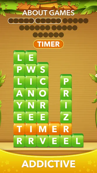 Взлом Word Heaps -Connect Stack Word  [МОД Бесконечные деньги] — последняя версия apk на Андроид screen 4